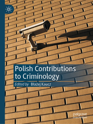 cover image of Polish Contributions to Criminology